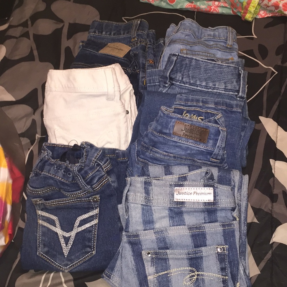 Kids Jeans 8 BUNDLE PAIR